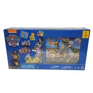 Paw Patrol 5 Games Mega Bundle - New in Box - Cards, Puzzles & Dominoes